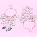 Khuyên Tai Bạc Nữ S925 Thiết Kế Kiểu Chùm Nho Sáng Tạo Tinh Tế H2410250017