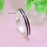 Nhẫn Bạc Nữ Trơn Không Đá N2409060062