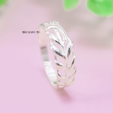 Nhẫn Bạc Nữ Trơn Không Đá N2408260076