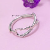 Nhẫn Bạc Nữ Thiết Kế Free Size Dễ Dàng Điều Chỉnh Size Thích Hợp N2409020066