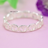 Nhẫn Bạc Nữ Trơn Không Đá N2408270027