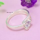 Nhẫn Bạc Nữ Thiết Kế Đính Đá Sang Trọng  N2409020037