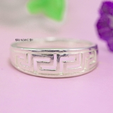 Nhẫn Bạc Nữ Trơn Không Đá N2408260074