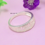 Nhẫn Bạc Nữ Trơn Không Đá N2408260074