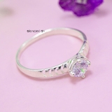 Nhẫn Bạc Nữ Thiết Kế Đính Đá Sang Trọng N2409020074