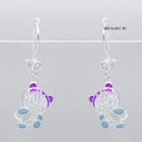 Khuyên Tai Bạc Cho Bé S925 Hình Gấu Xinh Xắn H2410240017