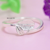 Nhẫn Bạc Nữ Teen Hình Chiếc Lá N2408280017