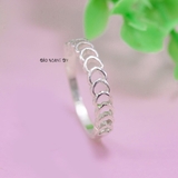 Nhẫn Bạc Nữ Trơn Không Đá N2408260078