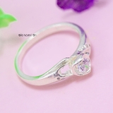 Nhẫn Bạc Nữ Thiết Kế Đính Đá Sang Trọng  N2409020036