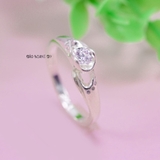 Nhẫn Bạc Nữ Thiết Kế Đính Đá Sang Trọng  N2409020036