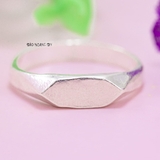 Nhẫn Bạc Nữ Trơn Không Đá N2408260072