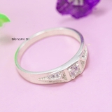 Nhẫn Bạc Cặp Đôi Nam Nữ Đính Đá N2408300012