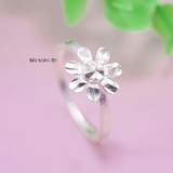 Nhẫn Bạc Nữ Teen Hình Bông Hoa N2408280058