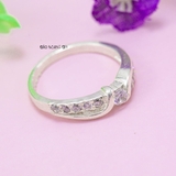 Nhẫn Bạc Cặp Đôi Nam Nữ Đính Đá N2408300022