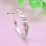 Nhẫn Bạc Cặp Đôi Nam Nữ Đính Đá N2408300022