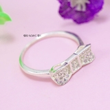 Nhẫn Bạc Trẻ Em Hình Chiếc Nơ Đính Đá N2409040017