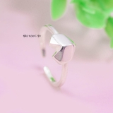 Nhẫn Bạc Nữ Teen Mẫu Nhẫn Mở Hình Trái Tim N2408280028