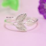 Nhẫn Bạc Nữ Teen Hình Chiếc Lá N2408280015