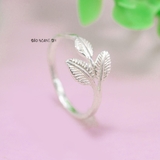 Nhẫn Bạc Nữ Teen Hình Chiếc Lá N2408280015