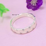 Nhẫn Bạc Cặp Đôi Nam Nữ Hình Lượn Sóng N2408300030