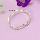 Nhẫn Bạc Nữ Kiểu Lượn Sóng N2409140001