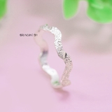 Nhẫn Bạc Nữ Kiểu Lượn Sóng N2409140001