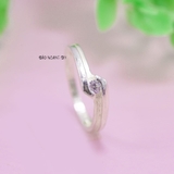 Nhẫn Bạc Cặp Đôi Nam Nữ Đính Đá N2408300017