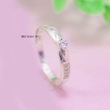 Nhẫn Bạc Cặp Đôi Nam Nữ Đính Đá N2408290023