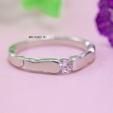 Nhẫn Bạc Cặp Đôi Nam Nữ Đính Đá N2408300018