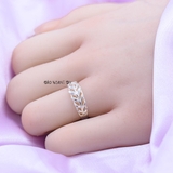Nhẫn Bạc Nữ Trơn Không Đá N2408260076
