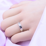 Nhẫn Bạc Cặp Đôi Nam Nữ Hình Lượn Sóng N2408300030