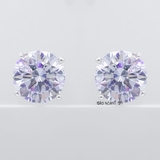 Bông Tai Bạc Nữ Kiểu Nụ Chốt Vặn Đá 9 Ly SangTrọng Cuốn Hút H2410230087