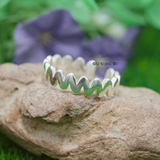 Nhẫn Bạc Nữ Teen Mở Trơn Không Đá N2408270024