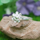 Nhẫn Bạc Nữ Teen Hình Bông Hoa N2408280058