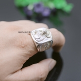 Nhẫn Bạc Nam Trơn Không Đá N2408200024