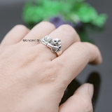 Nhẫn Bạc Nam Trơn Không Đá N2408200041