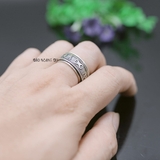 Nhẫn Bạc Nam Trơn Không Đá N2408200039