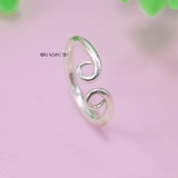 Nhẫn Bạc Trẻ Em Kiểu Vòng Kim Cô N2409040043