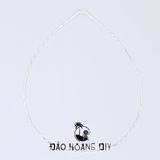 Kiềng Bạc Đảo Hoang DIY Cao Cấp S925 Mảnh Cho Nữ Trẻ Trung Hiện Đại Nổi Bật