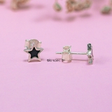 Bông Tai Bạc Nữ Kiểu Nụ Hình Học Nhỏ Xinh Dễ Thương H2410220076