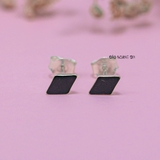 Bông Tai Bạc Nữ Kiểu Nụ Hình Học Nhỏ Xinh Dễ Thương H2410220073