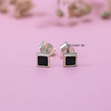 Bông Tai Bạc Nữ Kiểu Nụ Hình Học Nhỏ Xinh Dễ Thương H2410220075