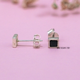 Bông Tai Bạc Nữ Kiểu Nụ Hình Học Nhỏ Xinh Dễ Thương H2410220075