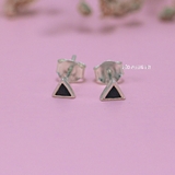 Bông Tai Bạc Nữ Kiểu Nụ Hình Học Nhỏ Xinh Dễ Thương H2410220074