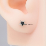 Bông Tai Bạc Nữ Kiểu Nụ Hình Học Nhỏ Xinh Dễ Thương H2410220076