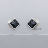 Bông Tai Bạc Nữ Kiểu Nụ Hình Học Nhỏ Xinh Dễ Thương H2410220075