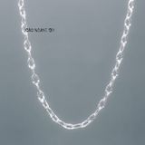 Dây Chuyền Bạc Nam Mắt Xích Thưa Nhiều Style D2411210010