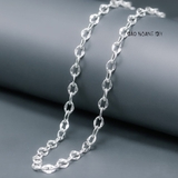 Dây Chuyền Bạc Nam Mắt Xích Thưa Nhiều Style D2411210009
