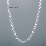 Dây Chuyền Bạc Nam Mắt Xích Thưa Nhiều Style D2411210009