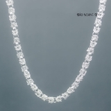 Dây Chuyền Bạc Nam Kiểu Sợi Nhỏ Xoắn Thừng D2411160032